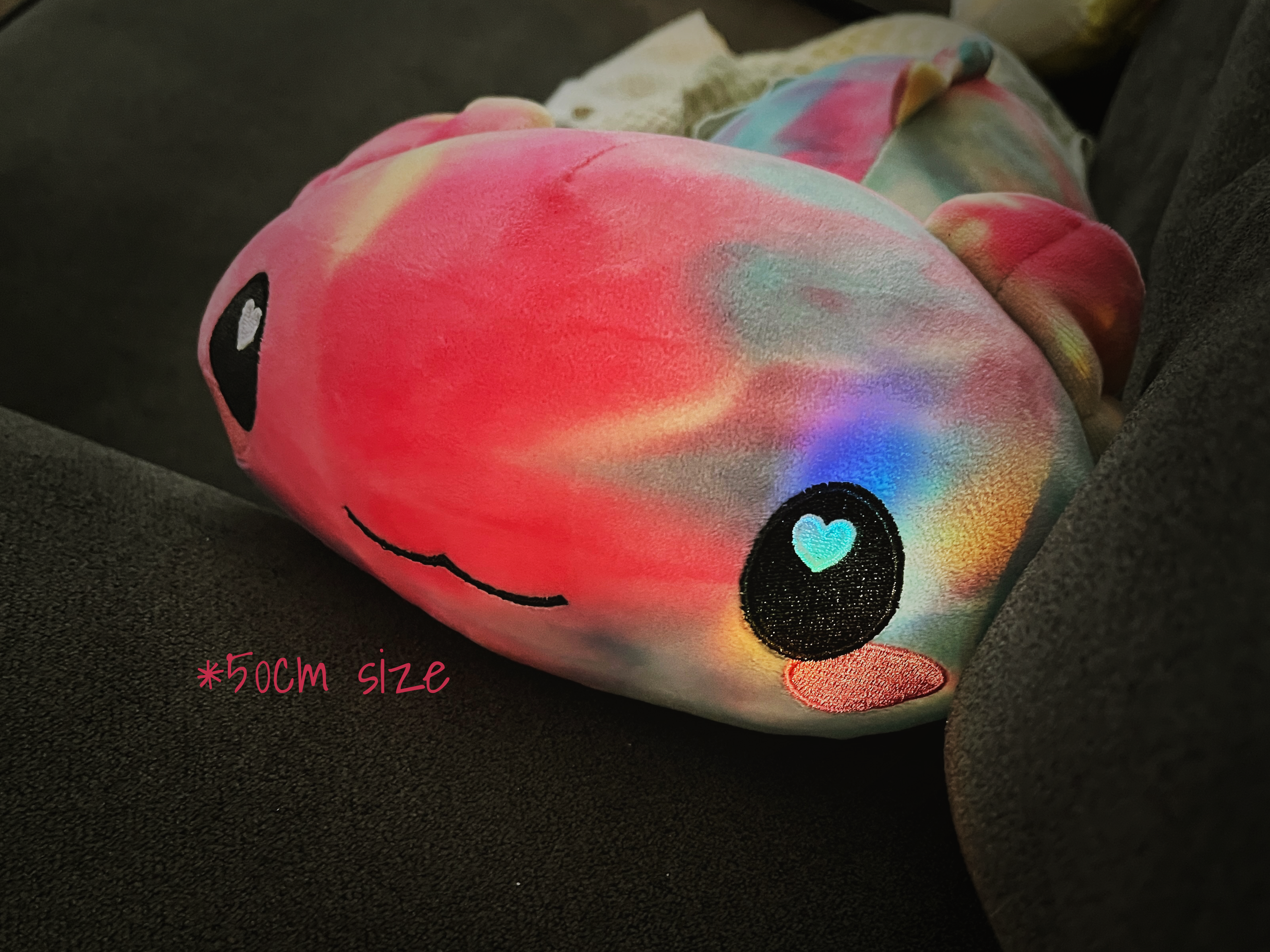 Ultra-Soft Axolotl Plush | Cuddly Stuffed Salamander | Kawaii Axolotl Plush Toy (15–18 in)