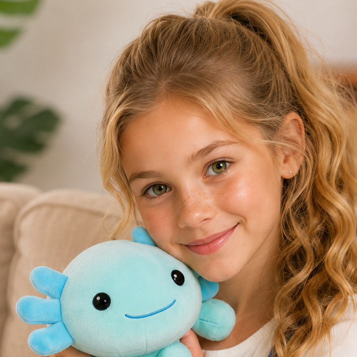 Axolotl Plush – 8inch Soft Stuffed Friend