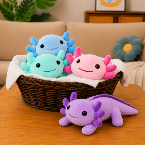 Axolotl Plush – 8inch Soft Stuffed Friend