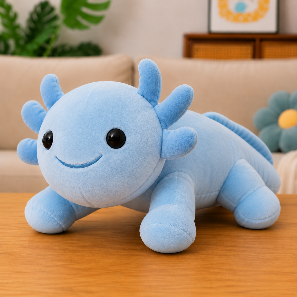 Large Axolotl Plush – 12inch Cuddly Companion